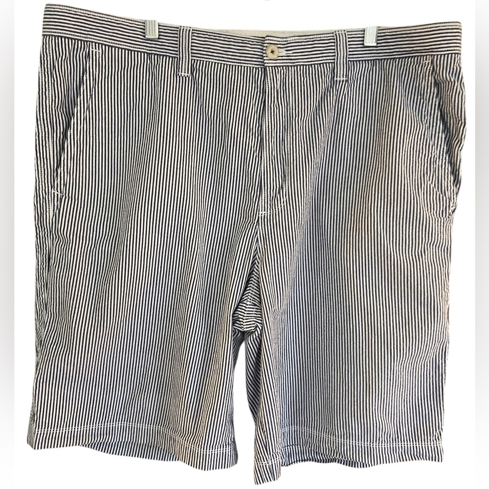 Men’s Tommy Hilfiger blue and white striped shorts size 40
